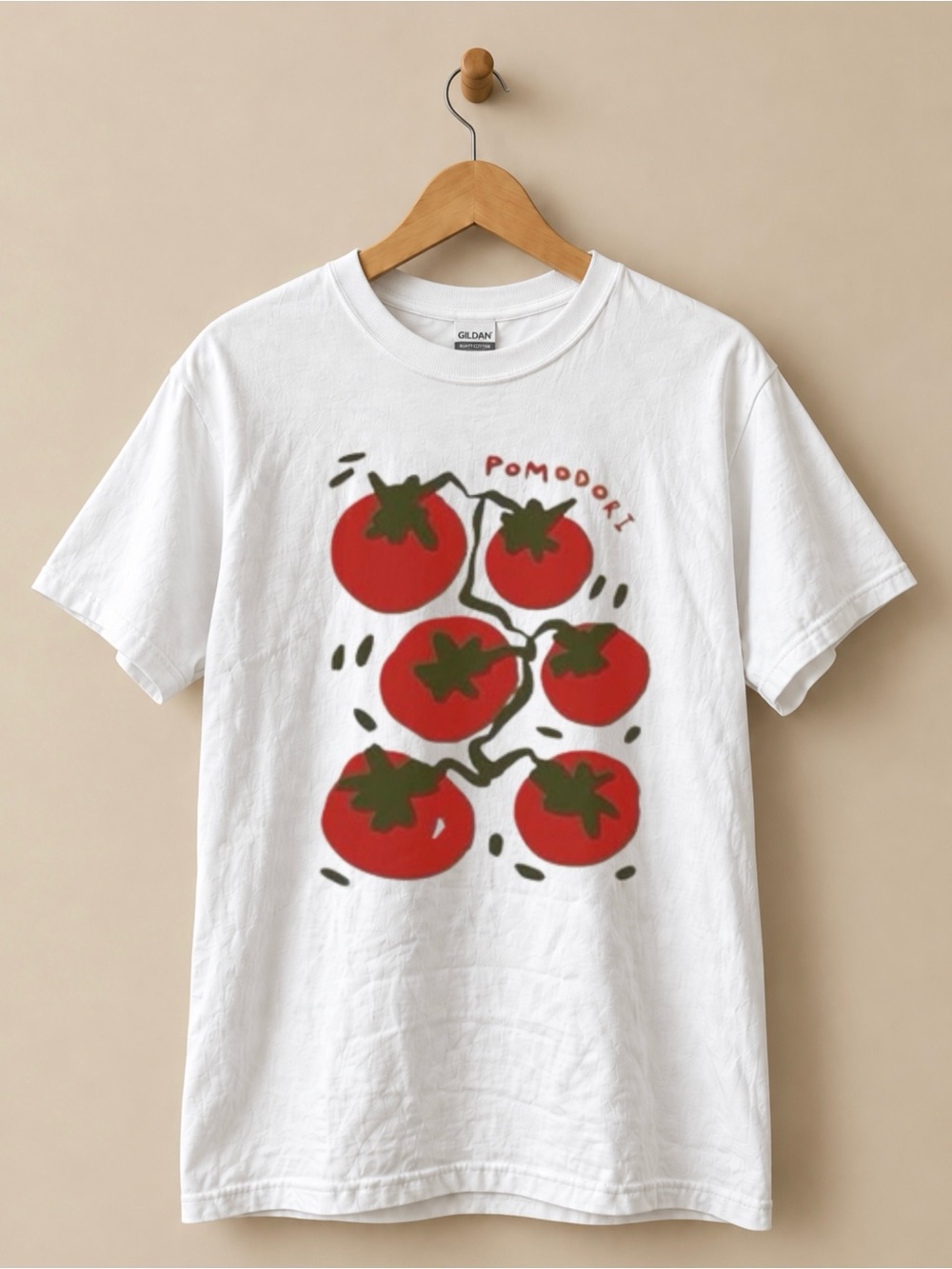 Tomato Cluster Graphic Tee Summer Foodie Unisex T-shirt